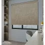 Ripple Walnut Blackout Honeycomb Blind