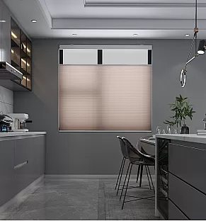 Bisque Sunfiltering Honeycomb Blind