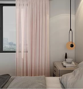 Rose Textured Sheer