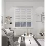 Ice White Haze Light Filtering Vision Blind