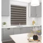 Pewter Shade Light Filtering Vision Blind