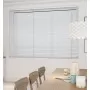 Smooth Ice Fauxwood Wooden Blind