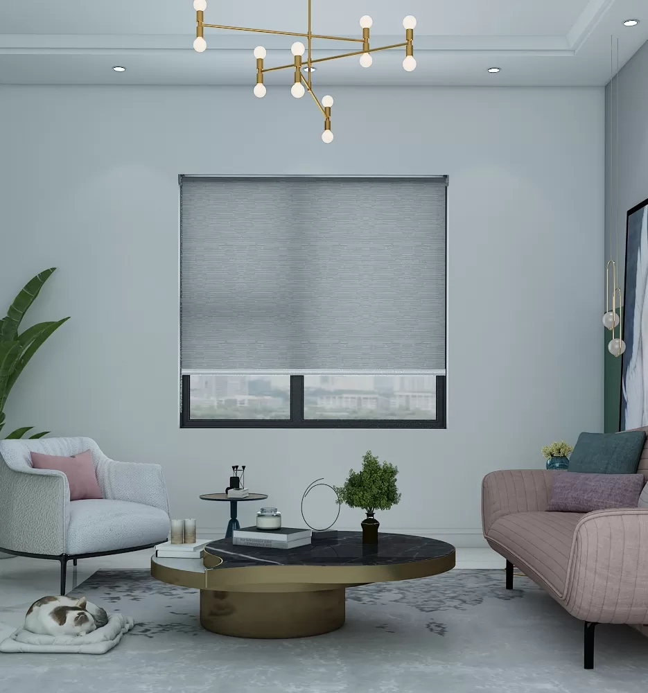 Graphite Light Filtering LeReve - Roller Blind