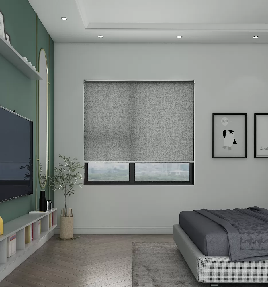 Dove Light Filtering Tapestry - Roller Blind