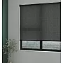 Gunmetal Light Filtering Tapestry - Roller Blind
