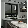 Screen Black Ash-Uniview - Roller Blind