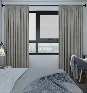 Stone Gray Custom Curtains