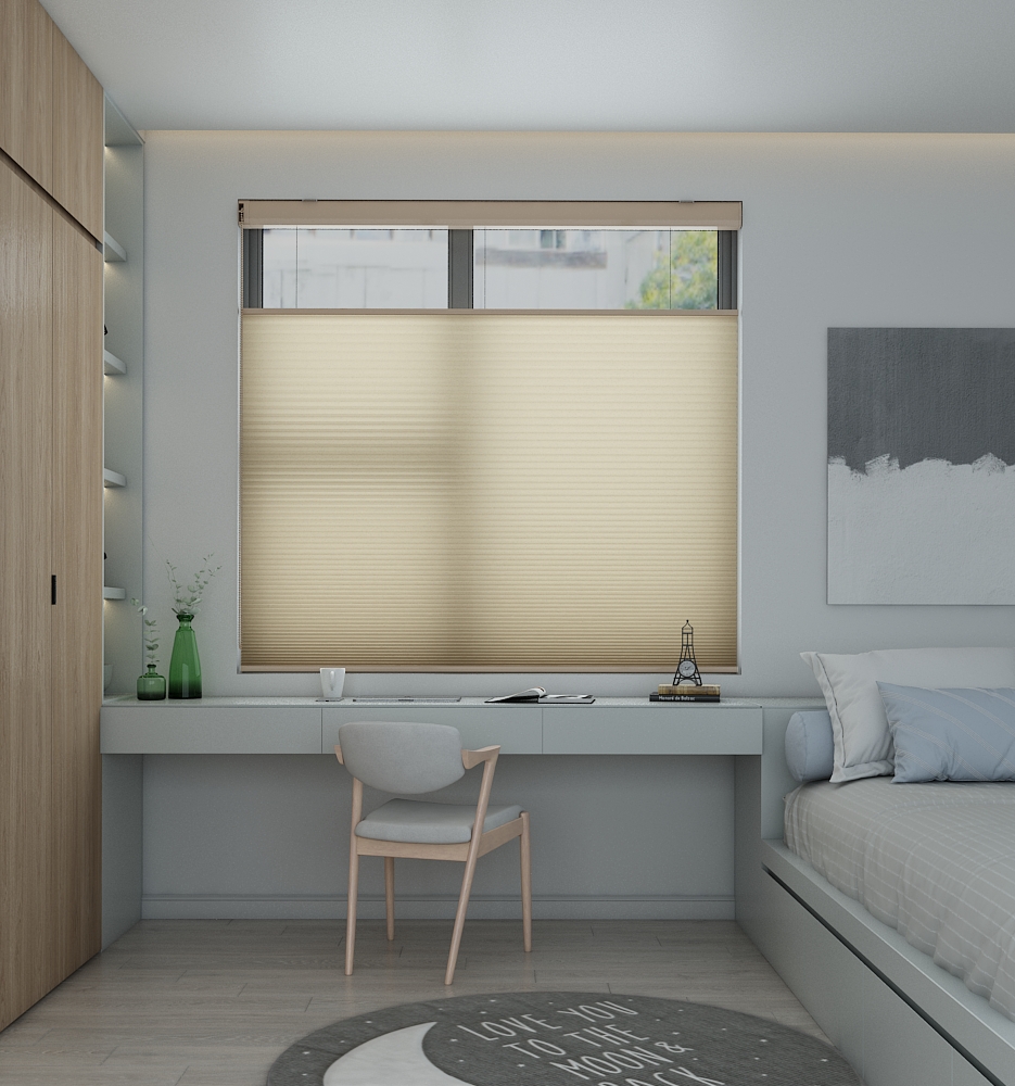 Twill Sunfiltering Honeycomb Blind