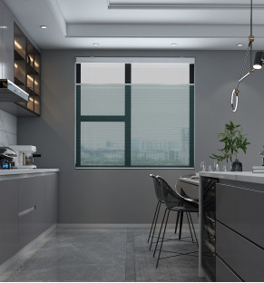 Steel Ice Screen Honeycomb Blind