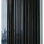Black Mono Readymade Sheer 220cm Length