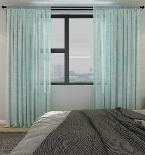 Green Spring Hemp Printed Sheer