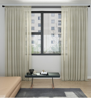 Blonde Waterfall Printed Sheer