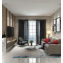 Coal Textured Sheer