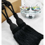 Tassle Tieback Black
