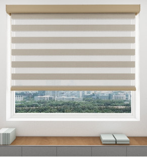  Beige Weave Blackout Vision Blind