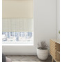 Blackout Custom Cream/Screen Biscuit - Double Roller Blind