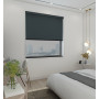 Blackout Caviar/Screen Storm - Double Roller Blind