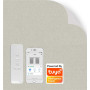 Whitewash Tapestry - Motorised Battery Roller Blind