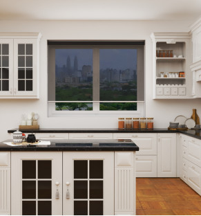 Screen Charcoal Grey - Roller Blind