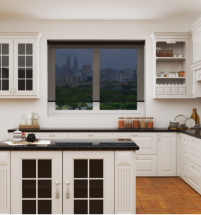 Screen Charcoal - Roller Blind