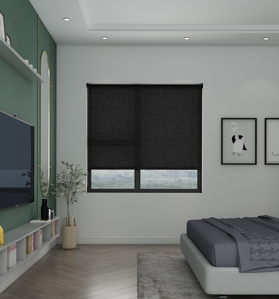 Tuxedo Light Filtering Tapestry - Roller Blind