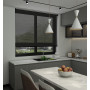 Screen Black Ash-Uniview - Roller Blind